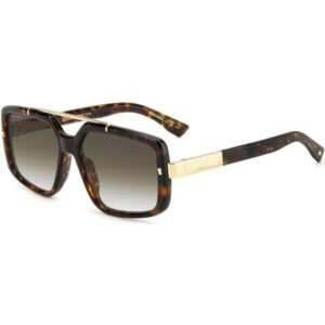 Occhiali da sole  Dsquared2 D2 0120/s cod. colore 086/9k Uomo Squadrata Havana