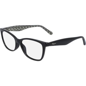 Occhiali vista  Ferragamo Sf2866 cod. colore 001 Donna Squadrata Nero