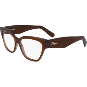 Occhiali vista  Ferragamo Sf2875 cod. colore 7 Donna Cat eye Marrone