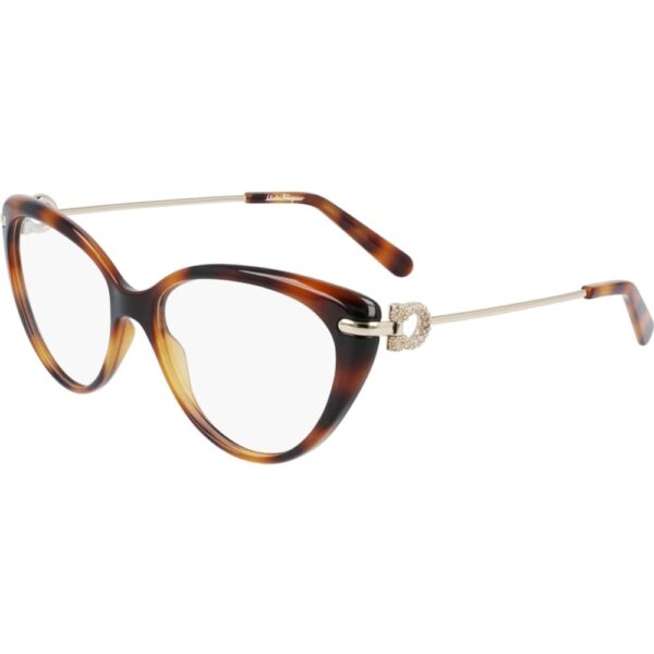 Occhiali vista  Ferragamo Sf2871r cod. colore 271 Donna Cat eye Tartaruga