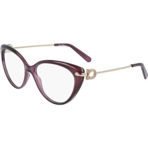 Occhiali vista  Ferragamo Sf2871r cod. colore 549 Donna Cat eye Viola