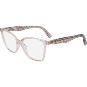 Occhiali vista  Ferragamo Sf2868 cod. colore 749 Donna Squadrata Pesca