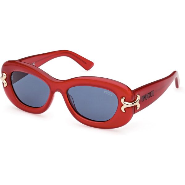 Occhiali da sole  Emilio pucci Ep0210 cod. colore 66v Donna Geometrica Rosso