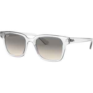 Occhiali da sole  Ray - ban Rb4323  cod. colore 644732 Unisex Squadrata Trasparente