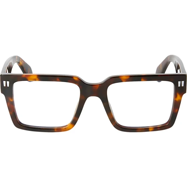 Occhiali vista  Off-white Oerj054 style 54 cod. colore 6000 havana Unisex Squadrata Havana