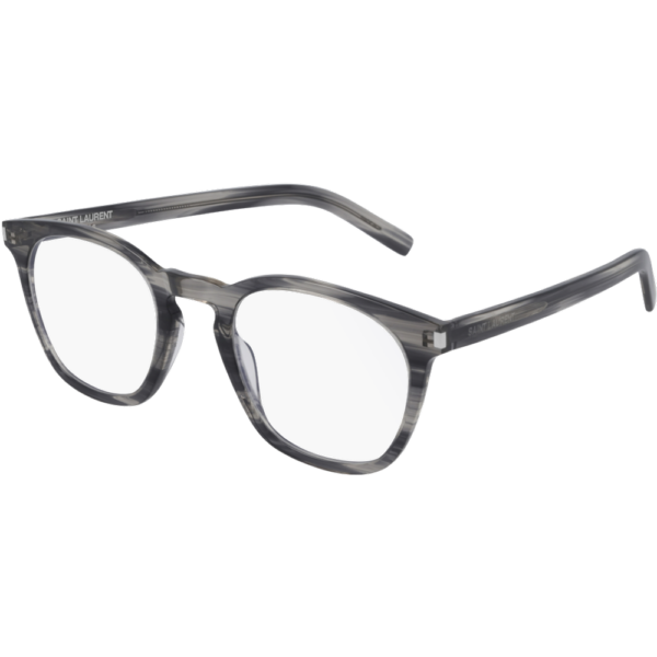 Occhiali vista  Saint laurent Sl 30 slim cod. colore 006 Unisex Squadrata Grigio