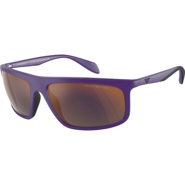 Occhiali da sole  Emporio armani Ea4212u  cod. colore 52466q Uomo Pilot Viola