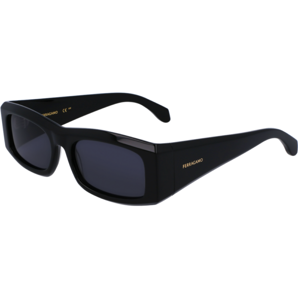 Occhiali da sole  Ferragamo Sf2012s cod. colore 001 Uomo Squadrata Nero