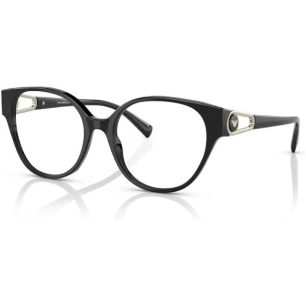 Occhiali vista  Emporio armani Ea3211  cod. colore 5017 Donna Rotonda Nero