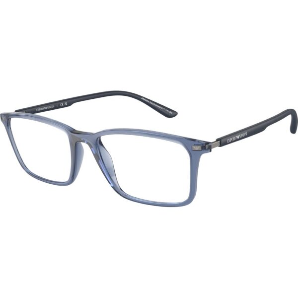 Occhiali vista  Emporio armani Ea3237  cod. colore 6108 Uomo Squadrata Blu