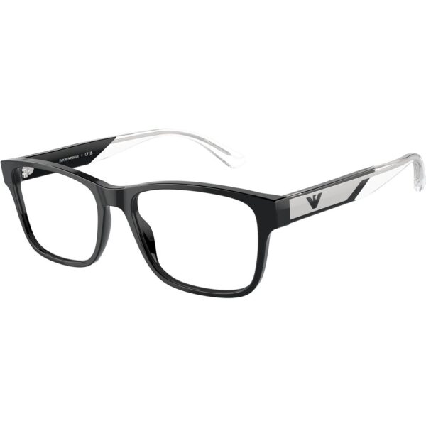 Occhiali vista  Emporio armani Ea3239  cod. colore 5017 Uomo Squadrata Nero