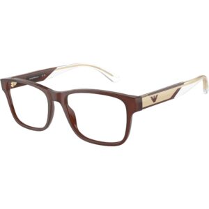 Occhiali vista  Emporio armani Ea3239  cod. colore 6095 Uomo Squadrata Marrone