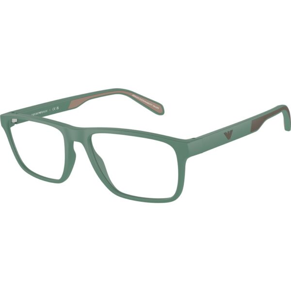 Occhiali vista  Emporio armani Ea3233  cod. colore 6102 Uomo Squadrata Verde