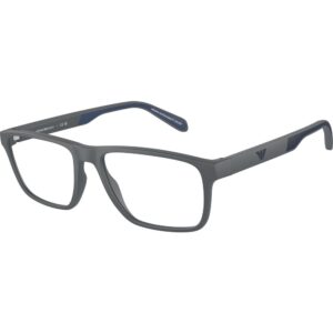 Occhiali vista  Emporio armani Ea3233  cod. colore 6103 Uomo Squadrata Grigio