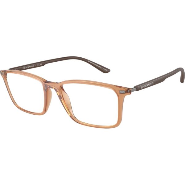 Occhiali vista  Emporio armani Ea3237  cod. colore 6110 Uomo Squadrata Marrone