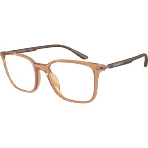 Occhiali vista  Emporio armani Ea3242u  cod. colore 6110 Uomo Squadrata Marrone