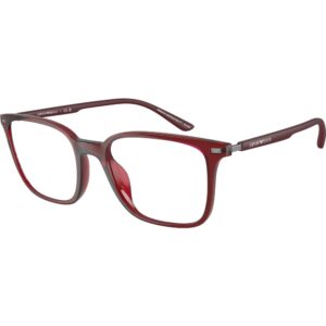 Occhiali vista  Emporio armani Ea3242u  cod. colore 6109 Uomo Squadrata Rosso