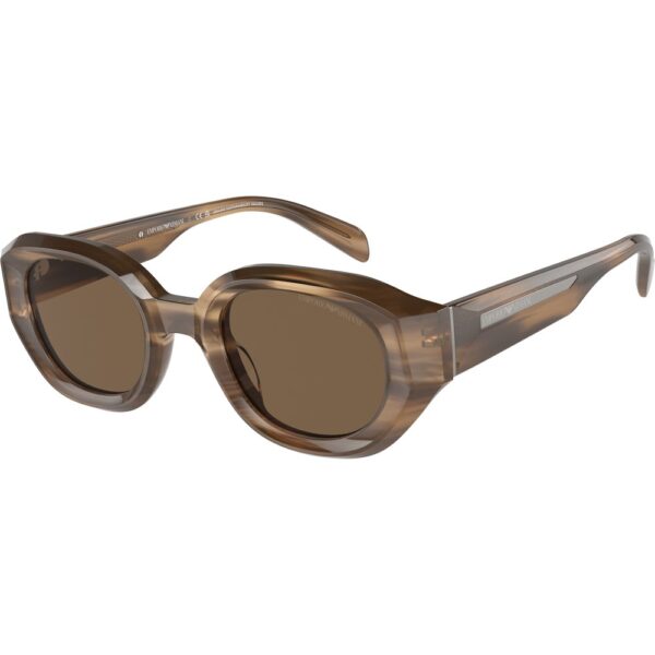 Occhiali da sole  Emporio armani Ea4230u  cod. colore 614973 Uomo Geometrica Marrone