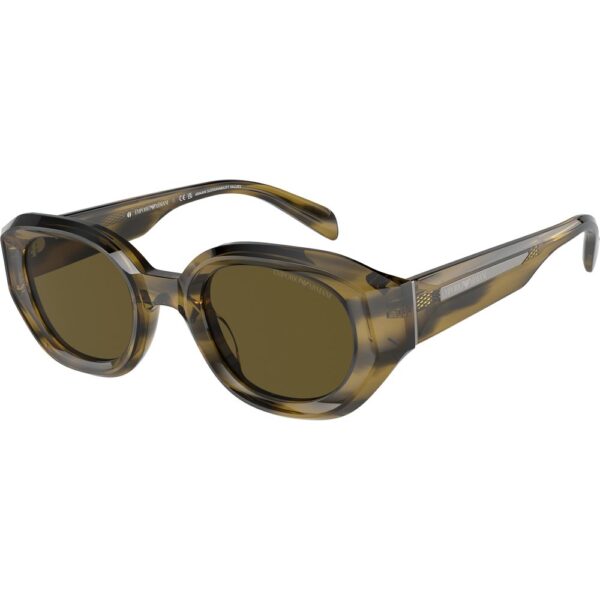 Occhiali da sole  Emporio armani Ea4230u  cod. colore 614873 Uomo Geometrica Verde