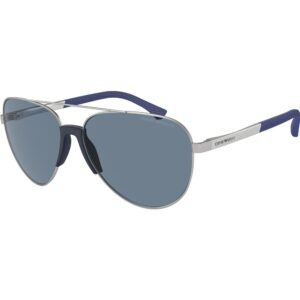 Occhiali da sole  Emporio armani Ea2059  cod. colore 30452v Uomo Pilot Argento