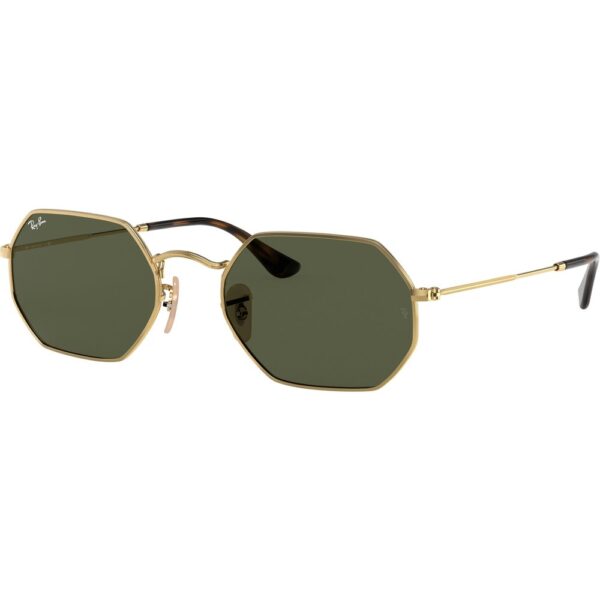 Occhiali da sole  Ray - ban Rb3556n octagonal cod. colore 001 Unisex Geometrica Oro