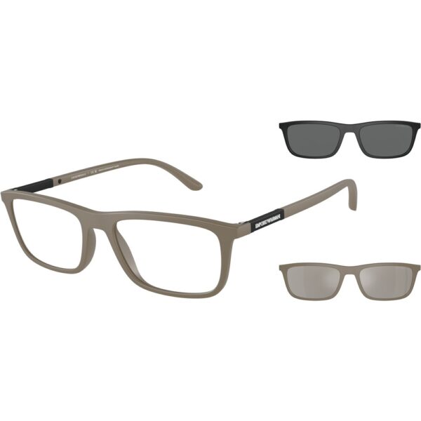 Occhiali da sole  Emporio armani Ea4160  cod. colore 54381w Uomo Squadrata Grigio