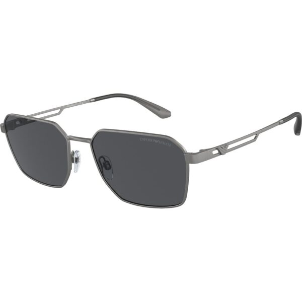 Occhiali da sole  Emporio armani Ea2140  cod. colore 300387 Uomo Squadrata Grigio