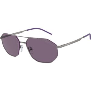 Occhiali da sole  Emporio armani Ea2147  cod. colore 30031a Uomo Geometrica Grigio