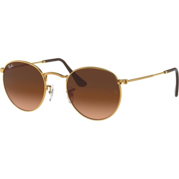 Occhiali da sole  Ray - ban Rb3447 round metal cod. colore 9001a5 Unisex Rotonda Giallo