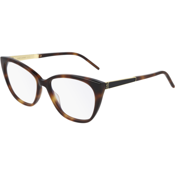 Occhiali vista  Saint laurent Sl m72 cod. colore 004 Donna Cat eye Havana