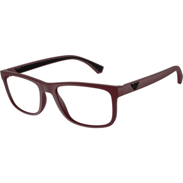 Occhiali vista  Emporio armani Ea3147  cod. colore 5261 Uomo Squadrata Rosso