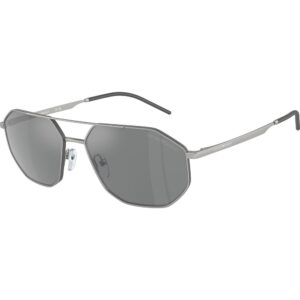 Occhiali da sole  Emporio armani Ea2147  cod. colore 30456g Uomo Geometrica Argento