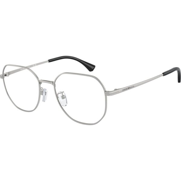 Occhiali vista  Emporio armani Ea1154d  cod. colore 3045 Uomo Rotonda Argento