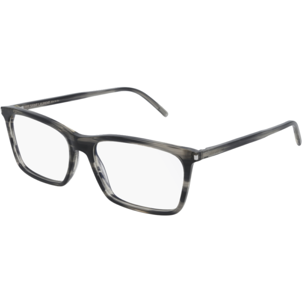 Occhiali vista  Saint laurent Sl 296 cod. colore 011 Unisex Squadrata Grigio