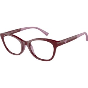 Occhiali vista  Emporio armani Ek3204  cod. colore 5077 Bambino Cat eye Rosso