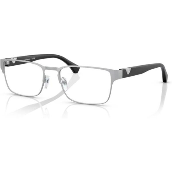 Occhiali vista  Emporio armani Ea1027  cod. colore 3045 Uomo Squadrata Argento