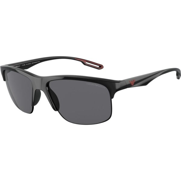 Occhiali da sole  Emporio armani Ea4188u cod. colore 5017t3 Uomo Squadrata Nero