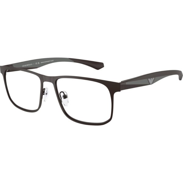 Occhiali vista  Emporio armani Ea1163  cod. colore 3390 Uomo Squadrata Marrone