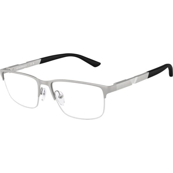 Occhiali vista  Emporio armani Ea1164  cod. colore 3045 Uomo Squadrata Argento