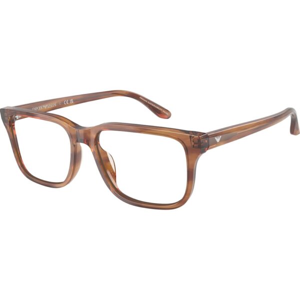 Occhiali vista  Emporio armani Ea3250u  cod. colore 6203 Uomo Squadrata Marrone