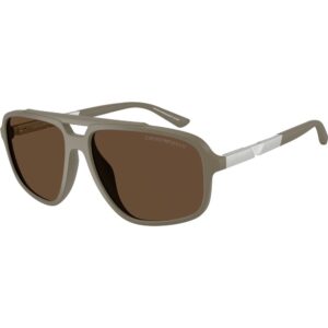 Occhiali da sole  Emporio armani Ea4236u  cod. colore 543773 Uomo Pilot Marrone