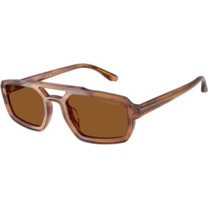 Occhiali da sole  Emporio armani Ea4240u  cod. colore 620373 Uomo Geometrica Marrone