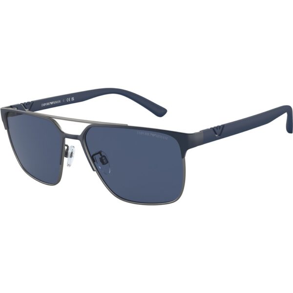 Occhiali da sole  Emporio armani Ea2134 cod. colore 316280 Uomo Squadrata Blu / opaco