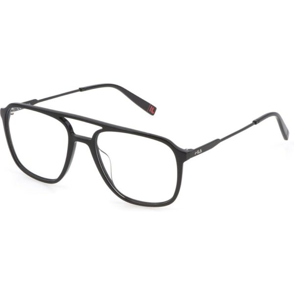 Occhiali vista  Fila Vfi213 cod. colore 0700 Unisex Pilot Nero lucido