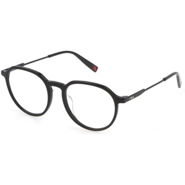 Occhiali vista  Fila Vfi212 cod. colore 0700 Unisex Panthos Nero lucido