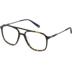 Occhiali vista  Fila Vfi213 cod. colore 0722 Unisex Pilot Havana