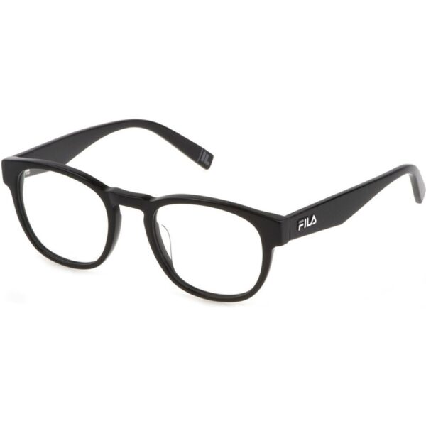 Occhiali vista  Fila Vfi211 cod. colore 0700 Unisex Geometrica Nero lucido