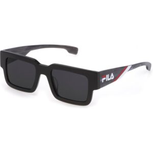 Occhiali da sole  Fila Sfi314 cod. colore 0700 Unisex Geometrica Nero