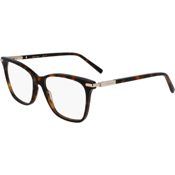 Occhiali vista  Ferragamo Sf3013 cod. colore 242 Donna Squadrata Havana