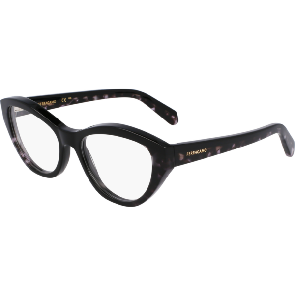 Occhiali vista  Ferragamo Sf3011 cod. colore 004 Donna Cat eye Nero